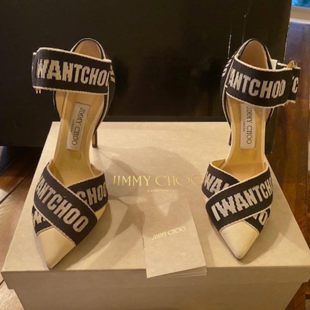 Jimmy Choo Limited Edition "I Want Choo" Pumps